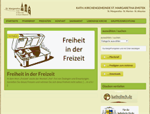 Tablet Screenshot of kath-kirche-emstek.de